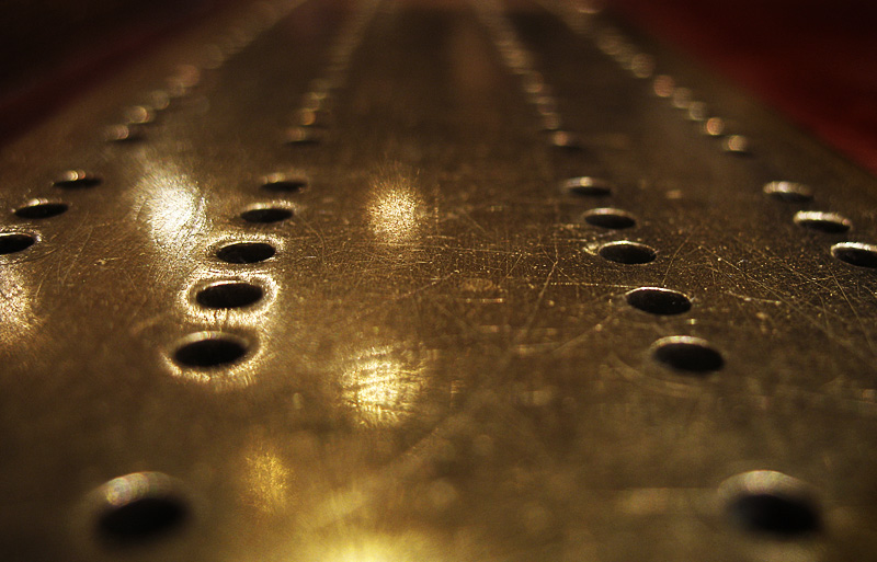 holes... dug by little moles