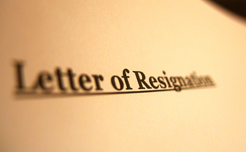 resignation