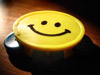smiley happy tambourine