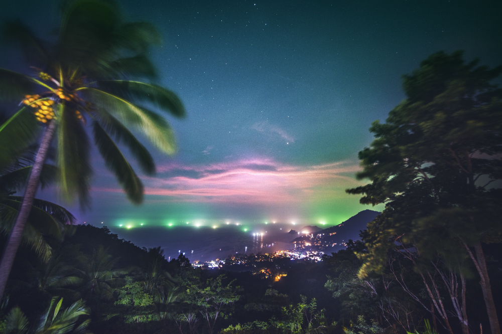 turn on the bright lights