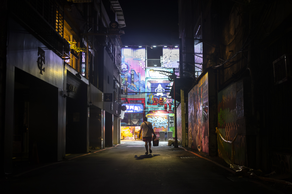 until the colours appear