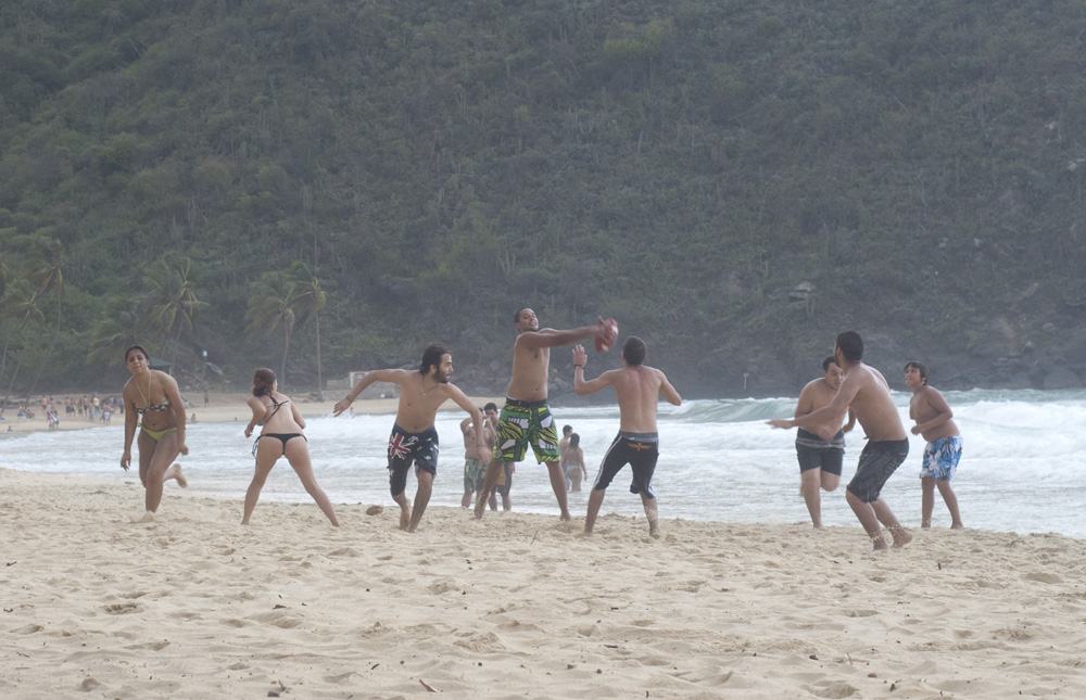 beach football