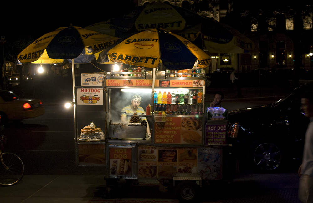 hot dog vendor