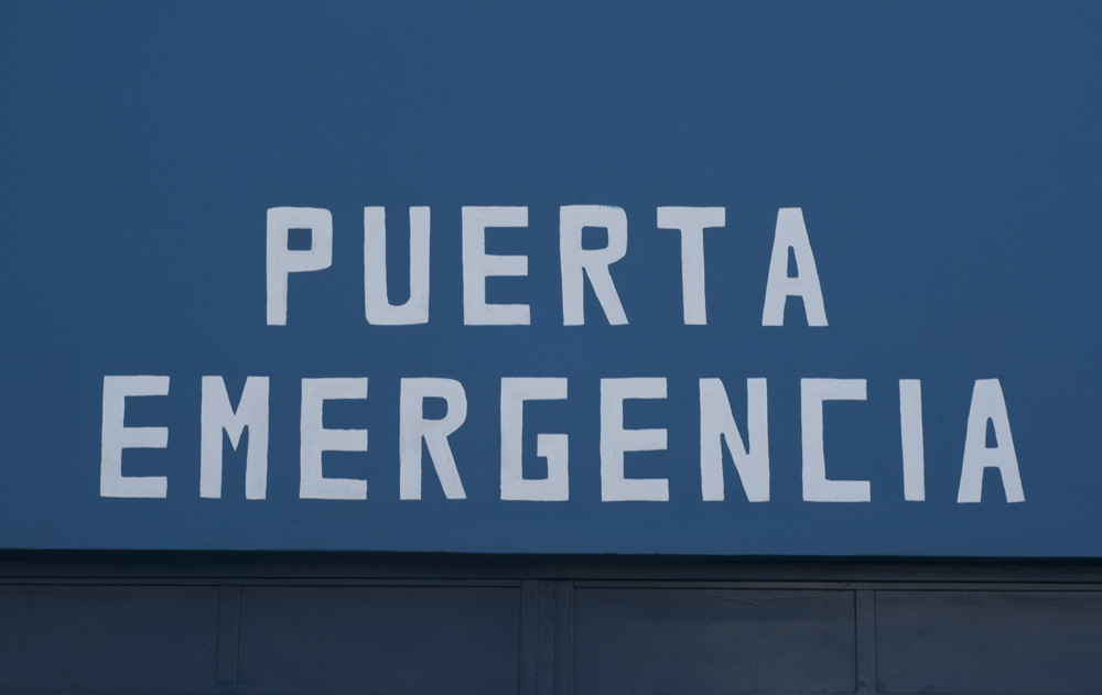 puerta emergencia