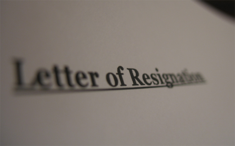resignation
