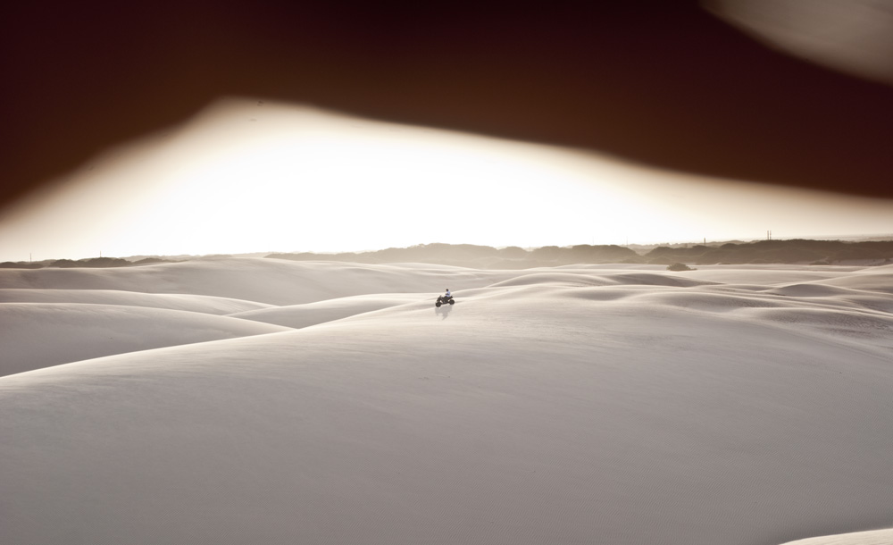snow dunes